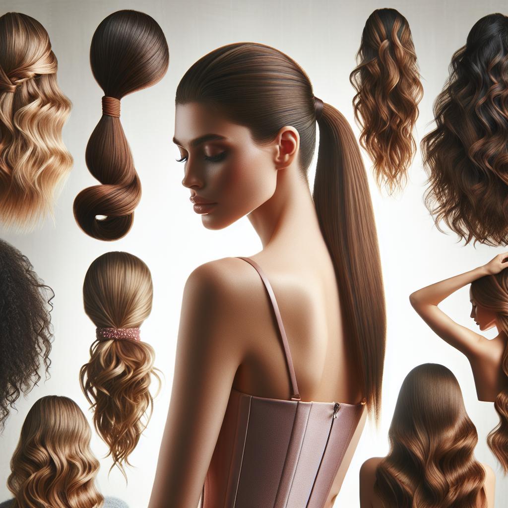 Účesy patka dlouhé vlasy: Stylové kombinace patky a dlouhých vlasů