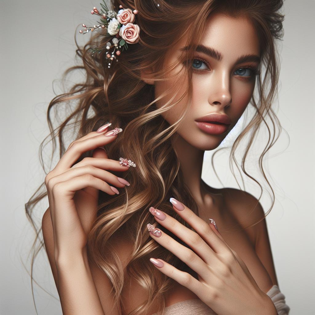 4. Hřebíky, květiny nebo závoje? Doplňky pro váš svatební účes