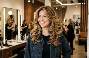 Vrstvený střih vlasů: Průvodce moderními trendy střihy, inspirace podle délky a návod na salonní objem 17 Vrstvený střih vlasů: Průvodce moderními trendy střihy, inspirace podle délky a návod na salonní objem